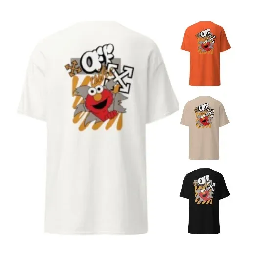 Camiseta De Algodón Elmo