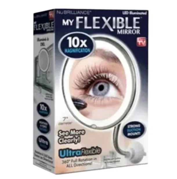 Espejo Flexible Aumento X10 XR-1928 Con Brazo Extensible