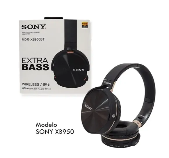 Auriculares Sony Wireless MDR-XB950BT