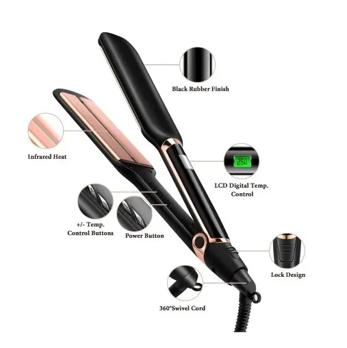 Plancha De Cabello HD-8604: Tecnología Avanzada Para Cabello Liso