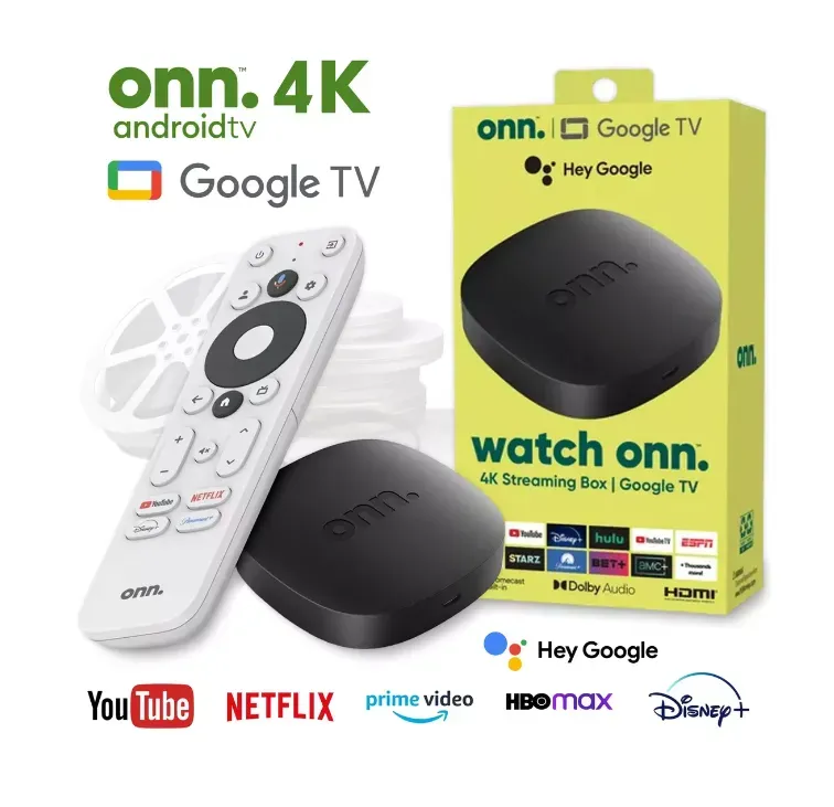 Onn Google Tv 4k Streaming Box