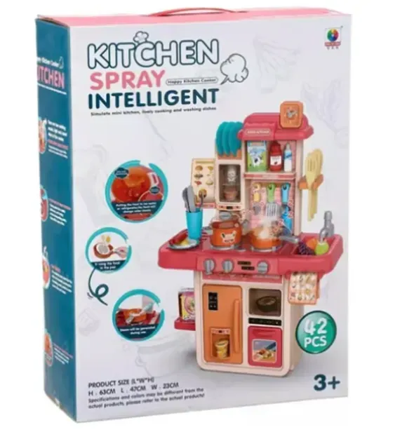 Cocina De Juguete Niños Kitchen Spray Intelligent