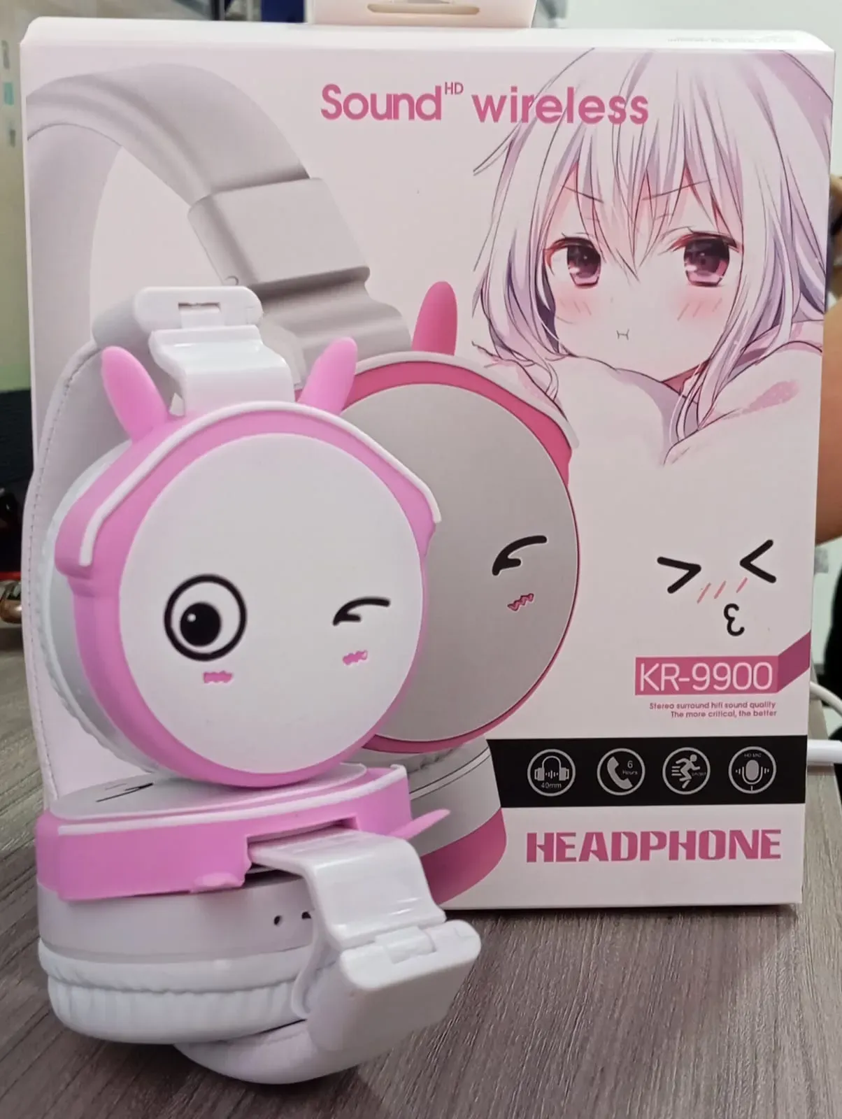 Diadema Para Música Diseño Anime KR 9900