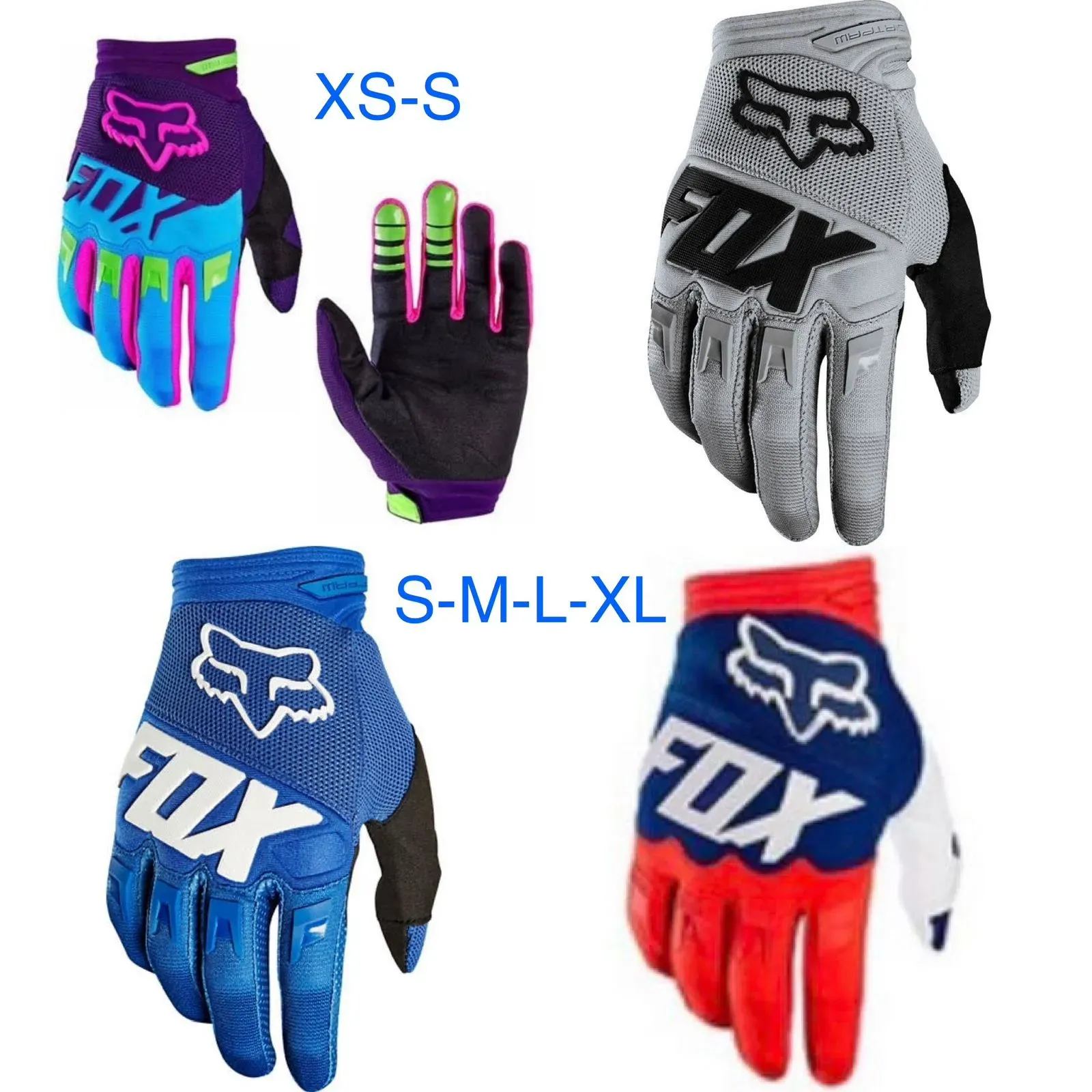 Guantes Ciclismo - Moteros Fox 1.1