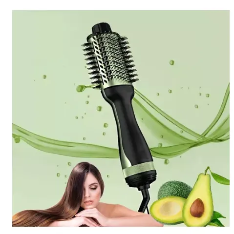 Cepillo Secador Aguacate Aire Caliente Para Cabello