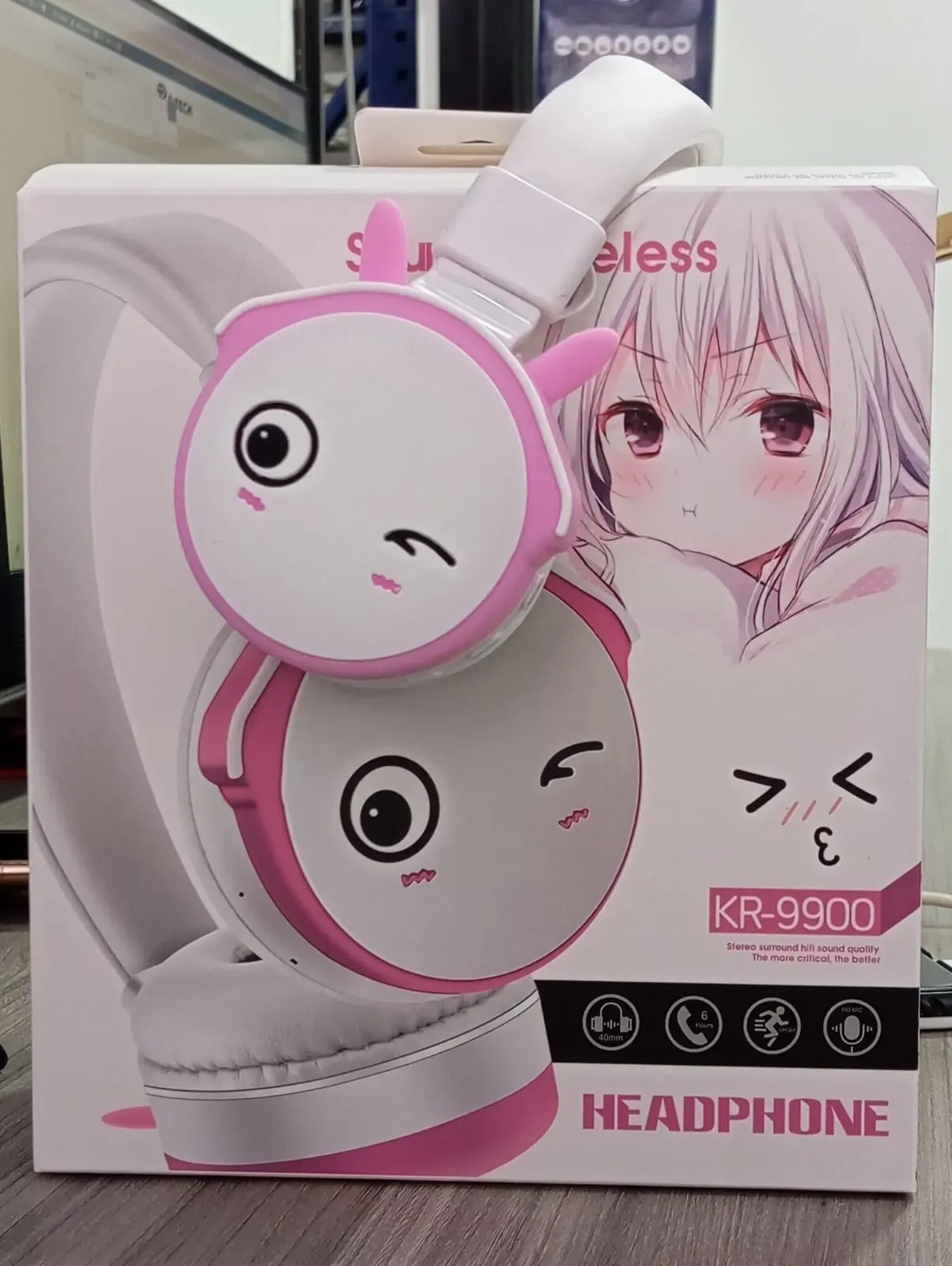 Diadema Para Música Diseño Anime KR 9900