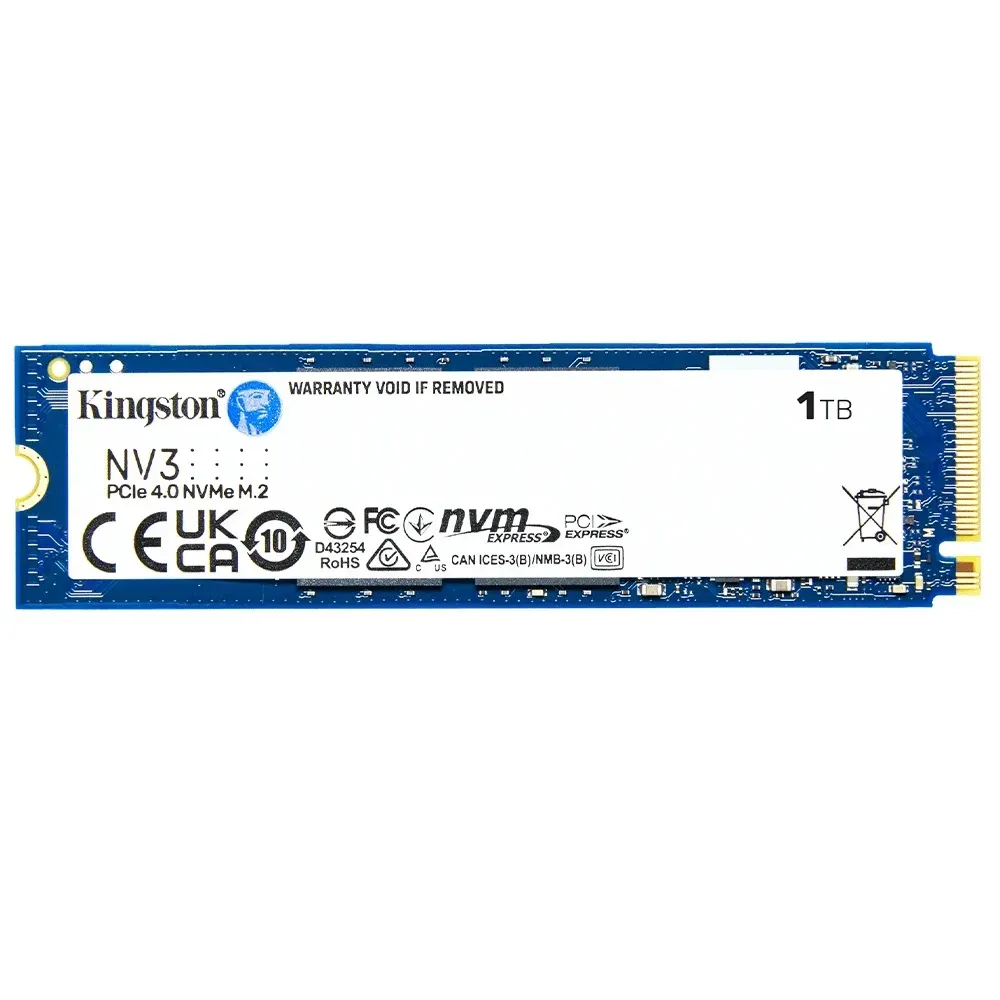 Disco Duro Solido M.2 NVMe PCIe 4.0 NV3 6000MB/s 1TB Kingston