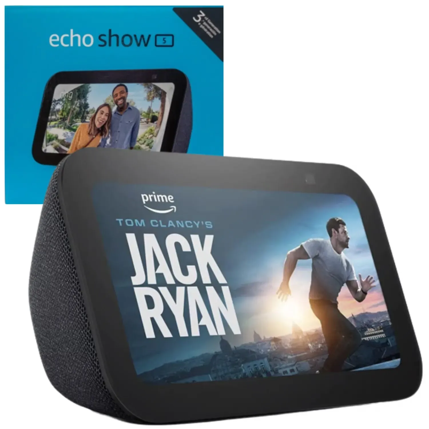 Asistente Inteligente Echo Show ALEXA 3ra Generacion Negro