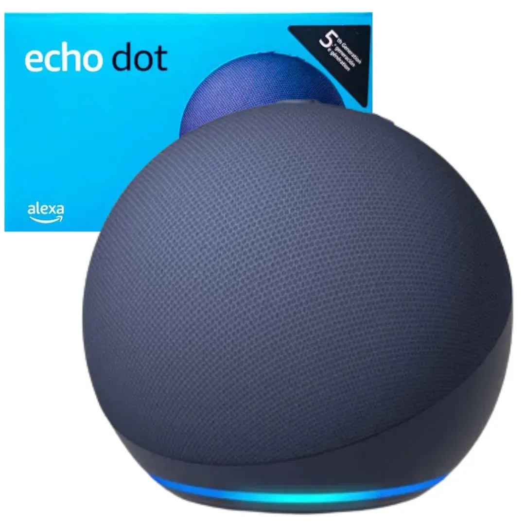 Asistente Inteligente Echo Dot ALEXA 5ra Generacion Azul Oscuro