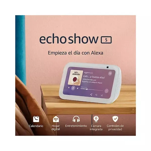 Asistente Inteligente Echo Show ALEXA 3ra Generacion Blanco