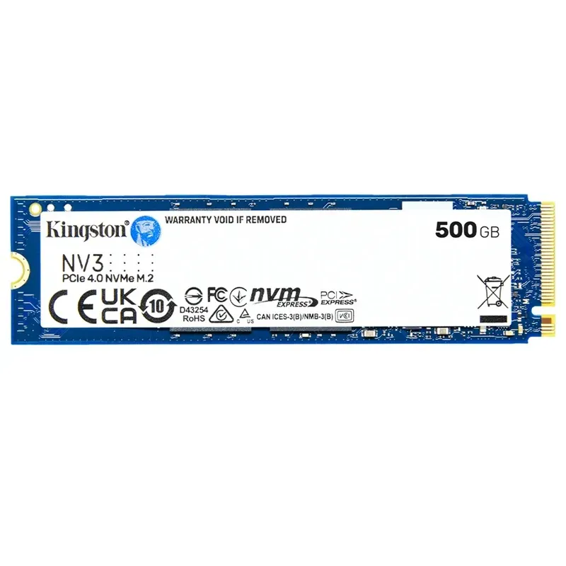 Disco Duro Solido M.2 NVMe PCIe 4.0 NV3 500GB Kingston 5000MB/S