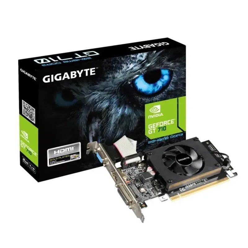 Tarjeta de Video Gigabyte Nvidia Geforce GT 710 2GB Ddr3