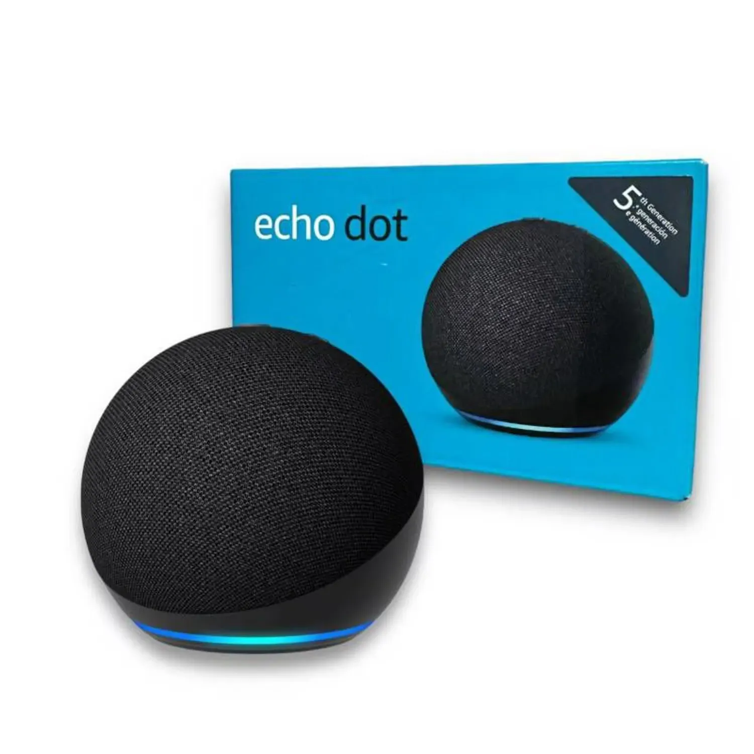 Asistente Inteligente Echo Dot ALEXA 5ra Generacion Negro