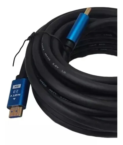 Cable Hdmi 2.0 Full Hd 4k Premium High Speed Hdtv 20 MTS