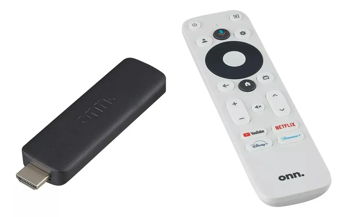 Onn 2k FHD Streaming Stick Con Google TV Color Negro