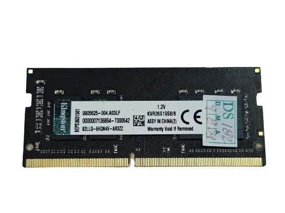 Memoria Ram 8gb Ddr4 2600 Kingston Portatil