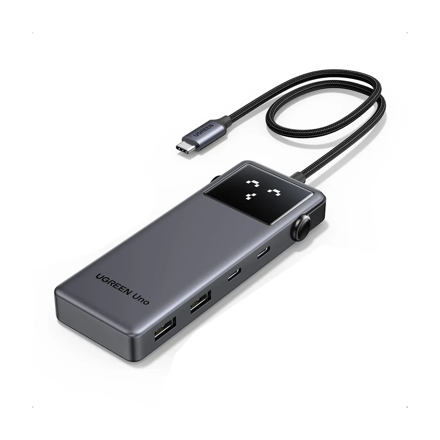 Hub Adaptador Usb C Ugreen Uno 6 en 1 HDMI 4k 60hz