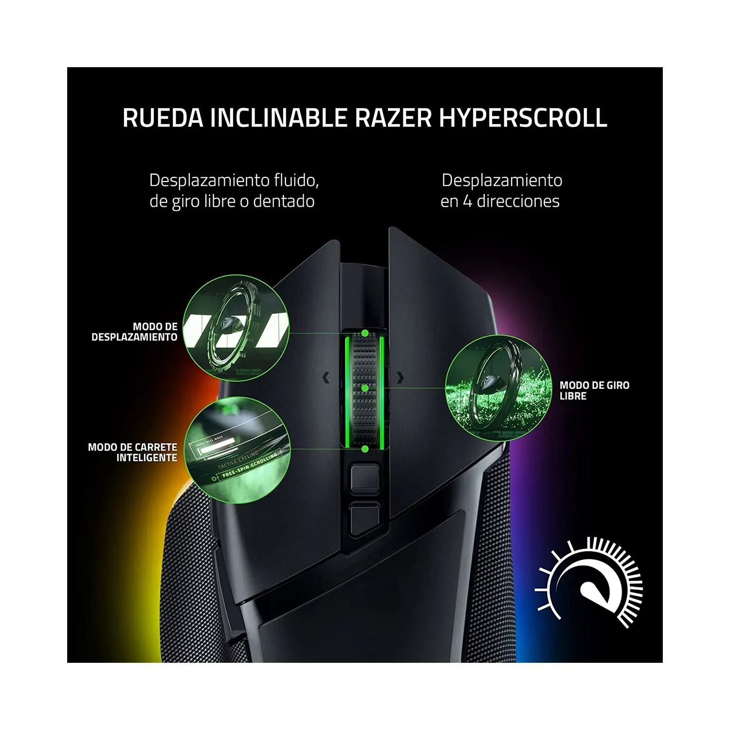 Mouse Gamer Razer Basilisk V3 Cableado