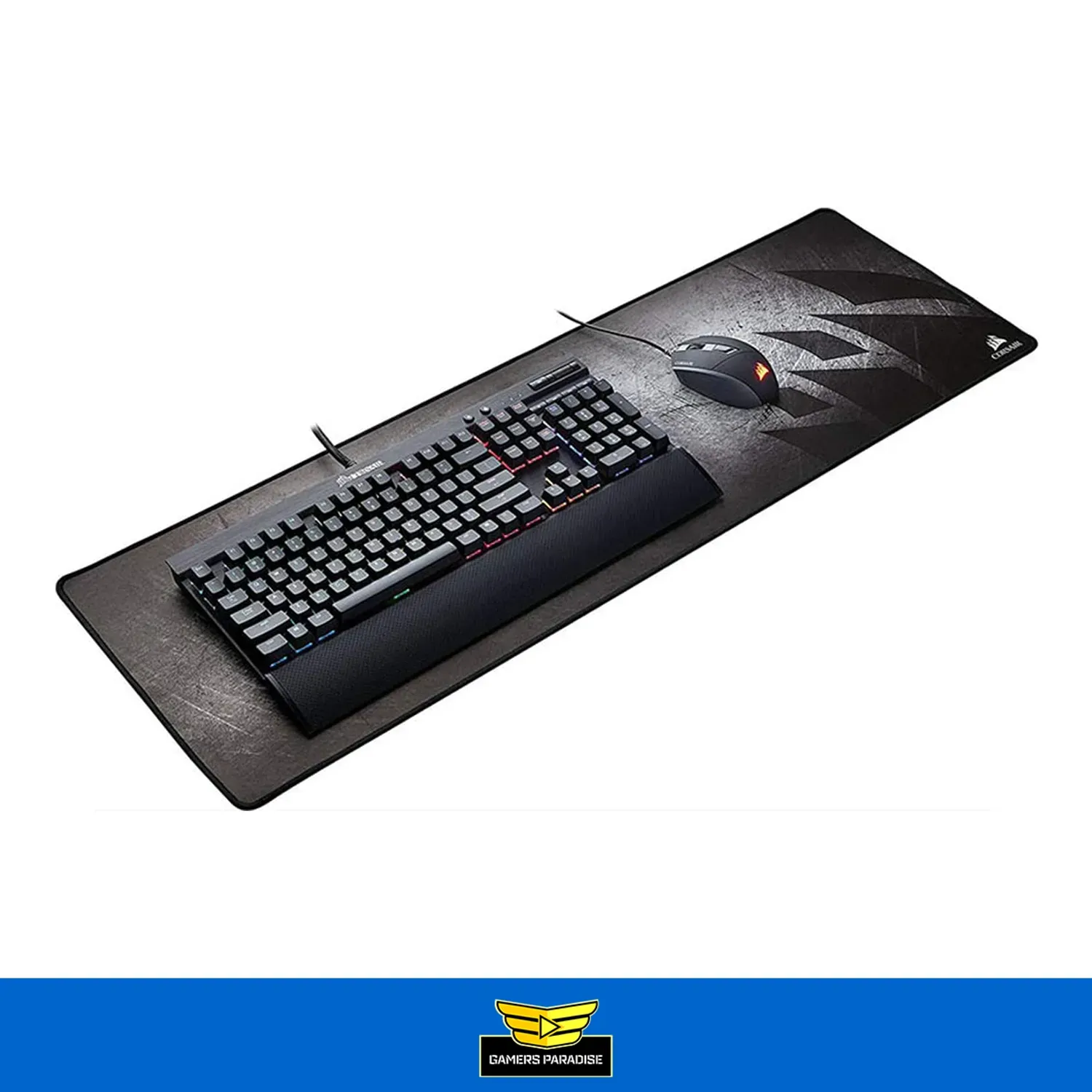 Mouse Pad Gamer Extralargo Corsair Mm300 Negro De Tela