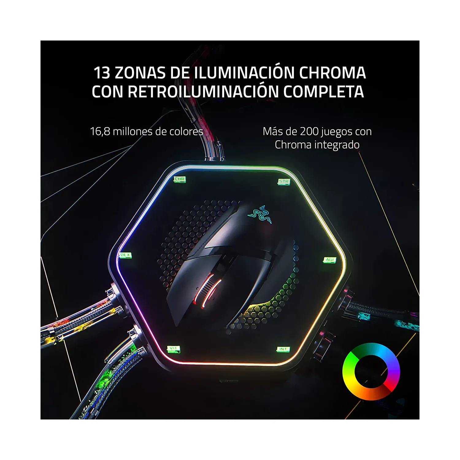 Mouse Gamer Razer Basilisk V3 Cableado