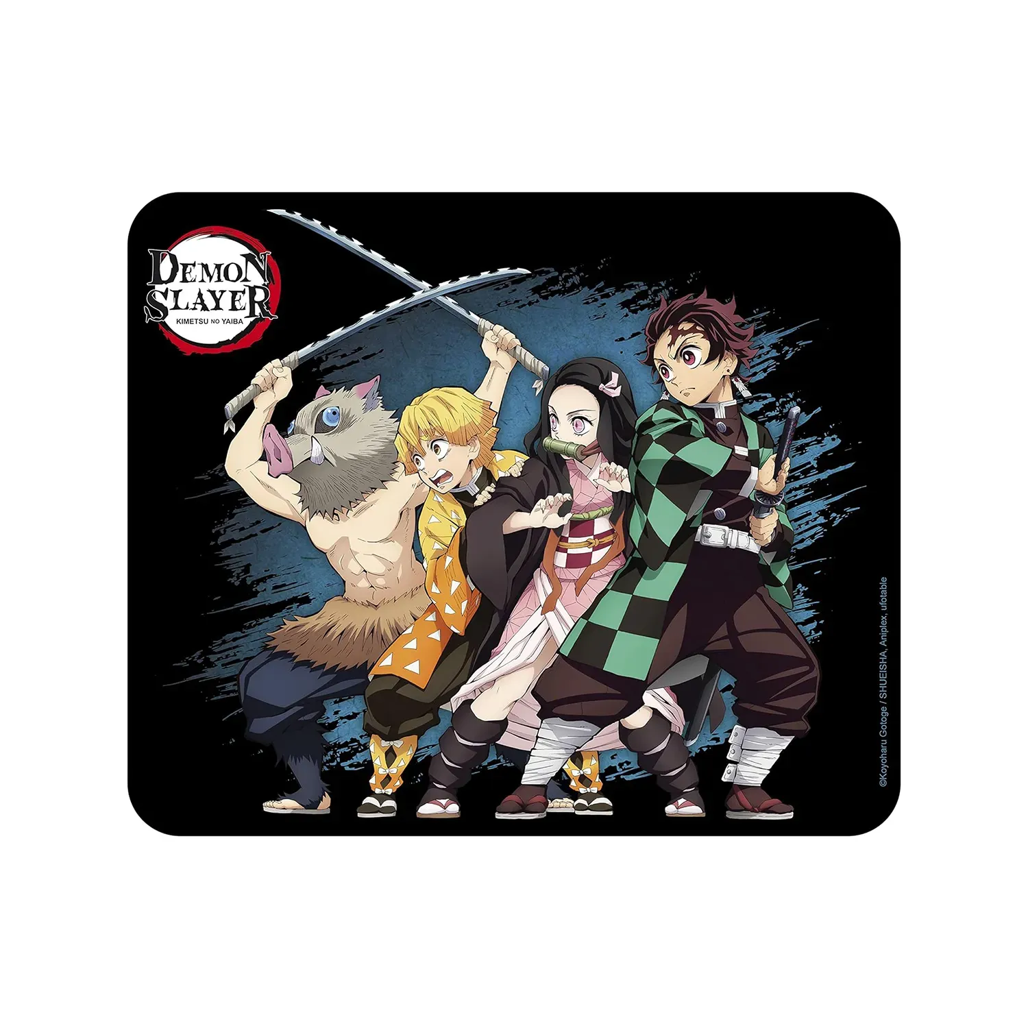 Mouse pad Kimetsu No Yaiba Demon Slayer Tanjiro Nezuko otros