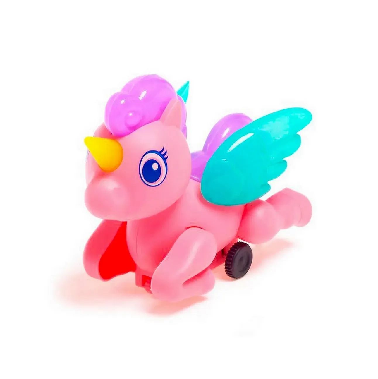 Carros De Cuerda Unicornio Pony Juguete Niñas X 4 Unidades