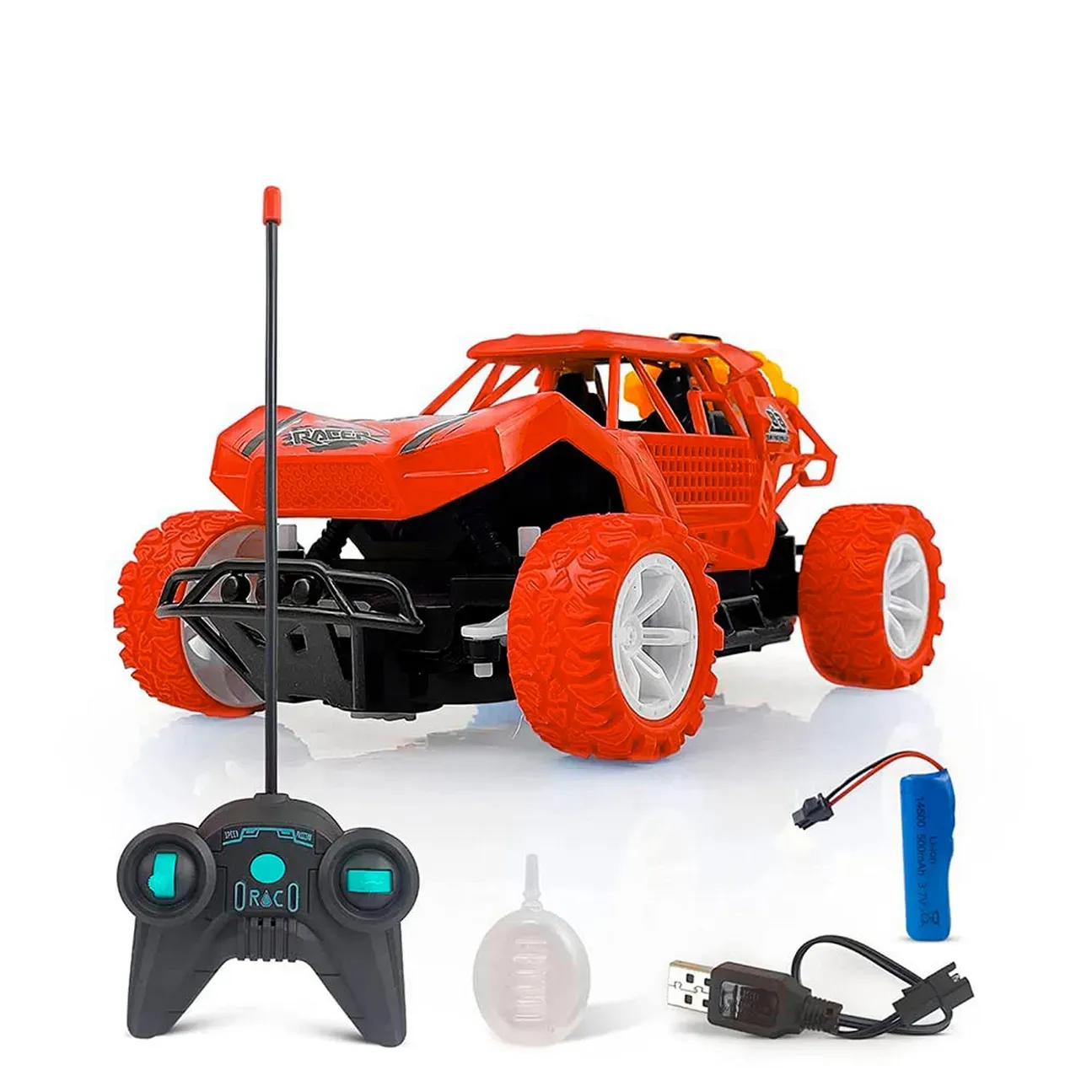 Carro Todo Terreno Buggy Recargable Control Remoto Niños