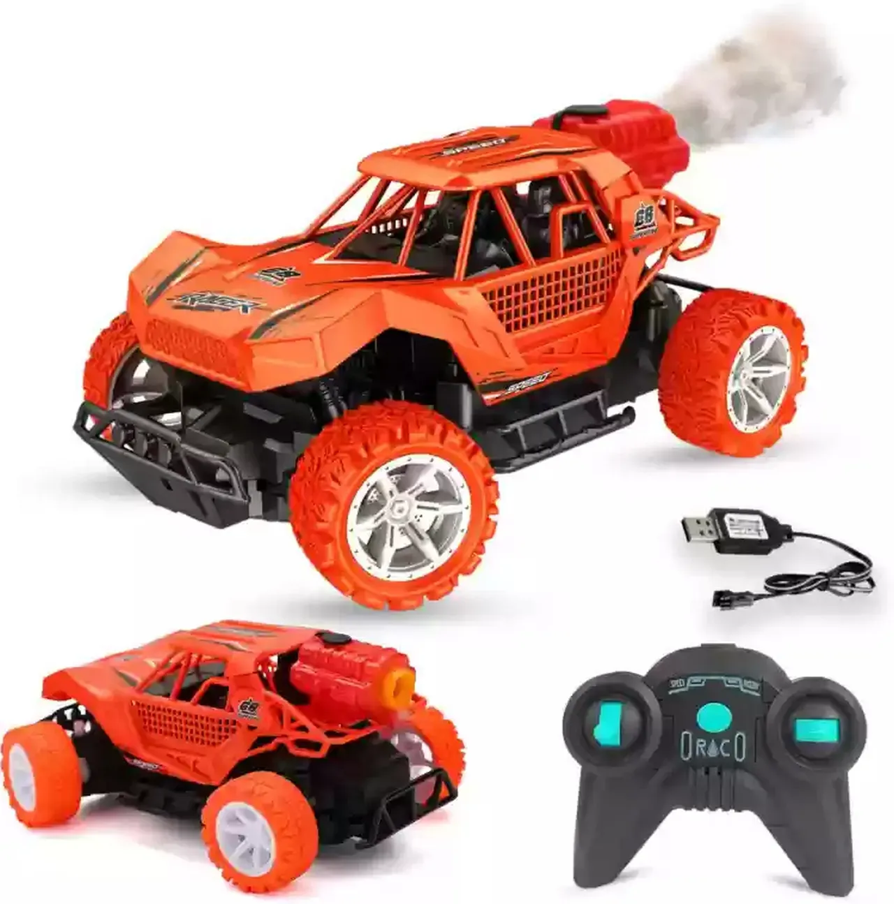 Carro Todo Terreno Buggy Recargable Control Remoto Niños