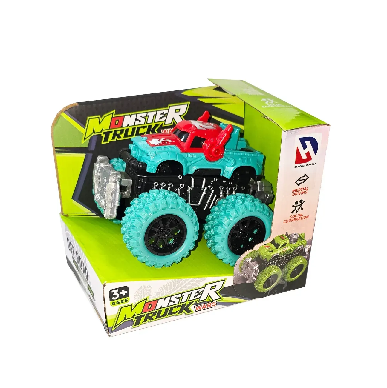 Carro Monster Truck Cuerda Racing Coleccionable Juguete Niño