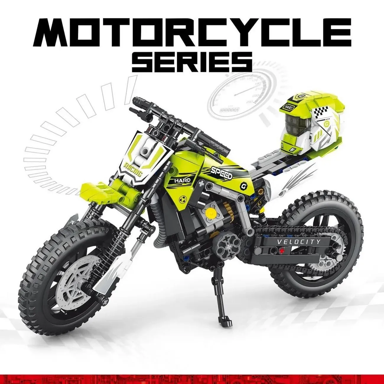 Moto Deportiva Juguete Armables Armatodo Construcción Niños