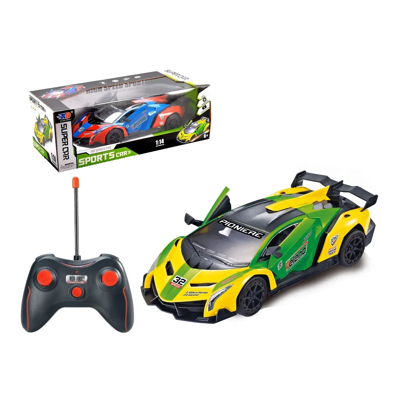 Carro Deportivo Lamborghini Recargable Control Remoto Niños