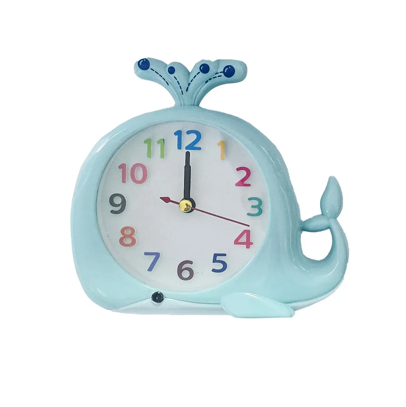 Reloj De Mesa Para Niños (a) Ballena Decoracion + Bateria