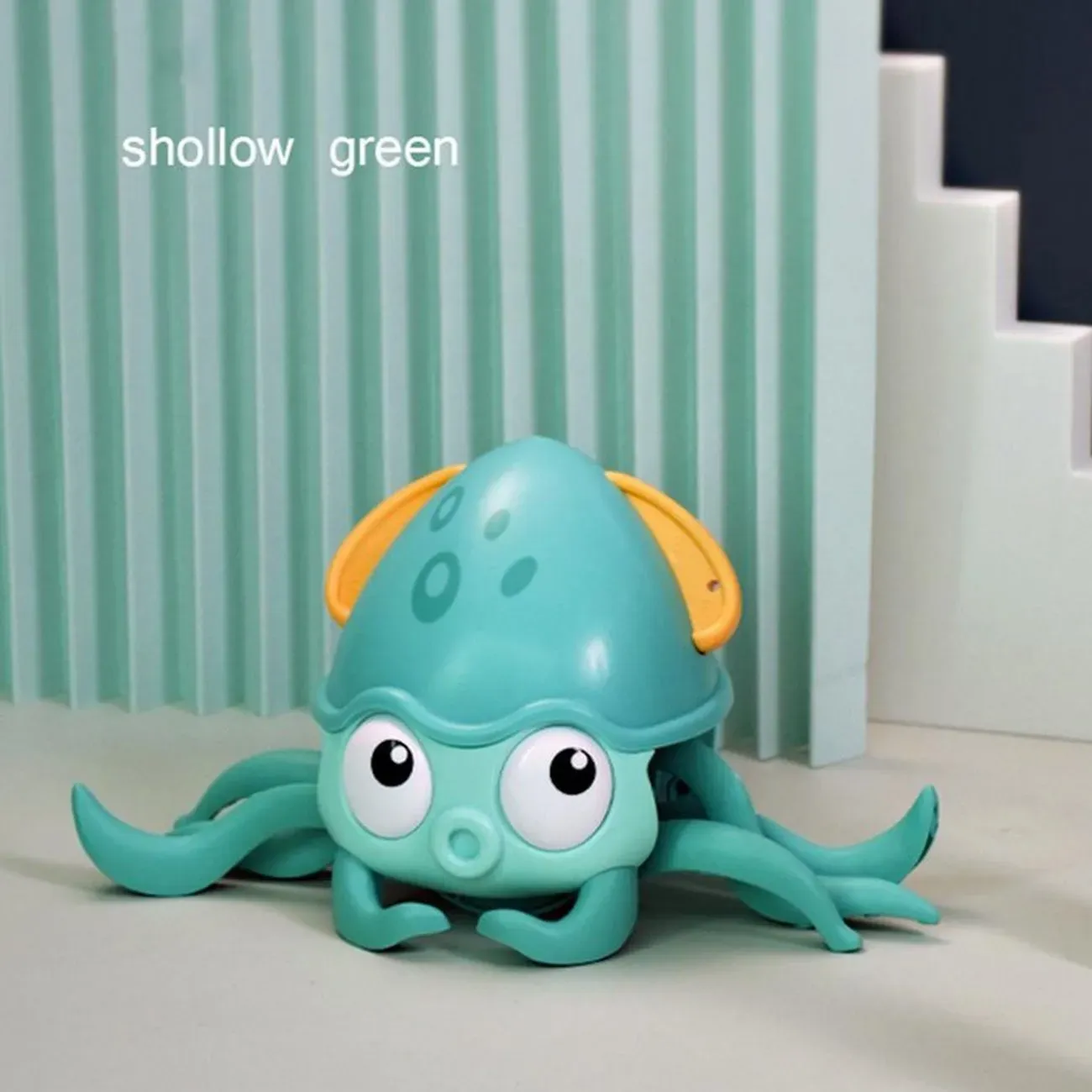 Juguete De Pulpo Recargable Interactivo Niño Musical Camina