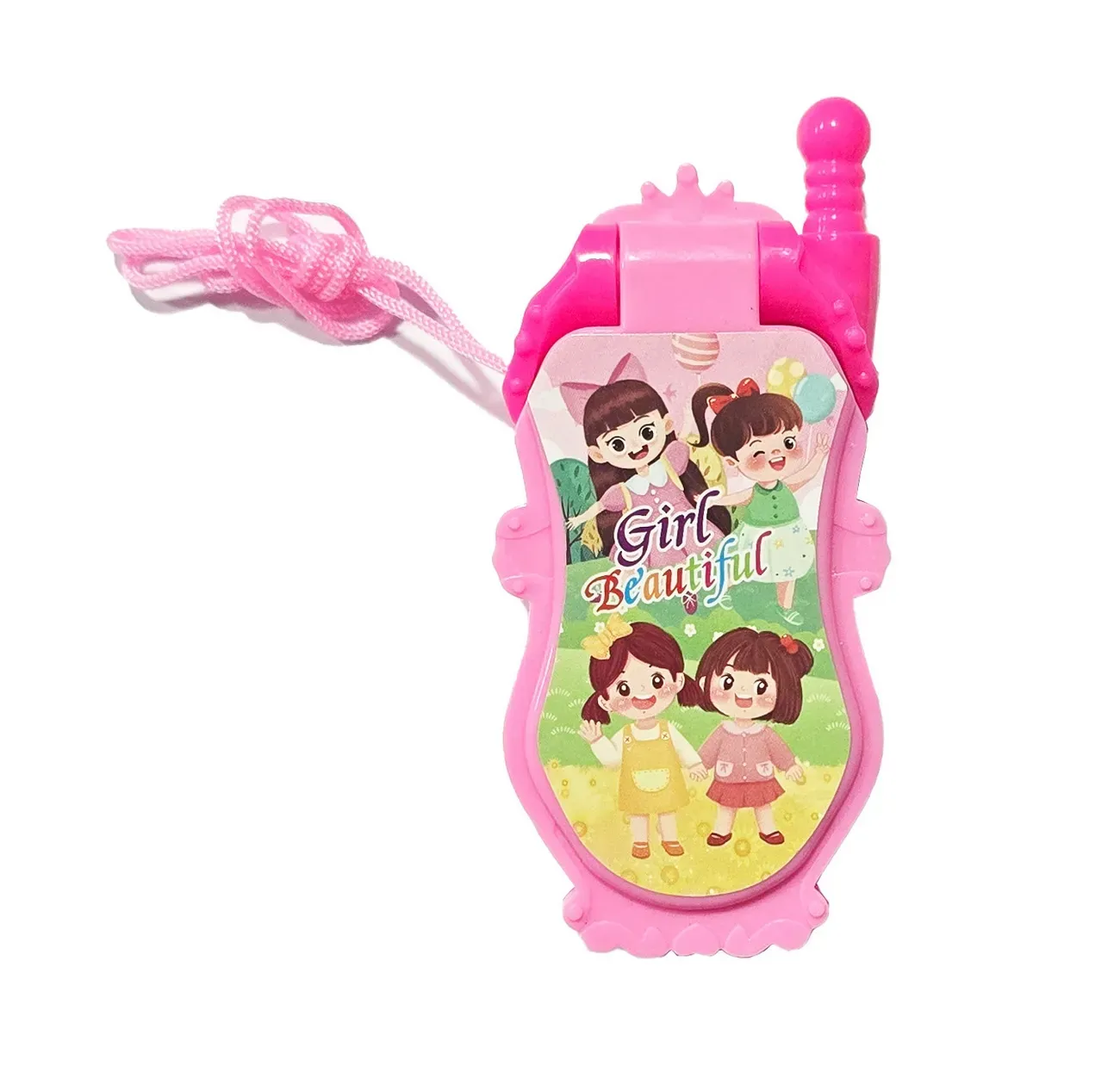 Teléfono Celular Juguete Musical Luces Bebe Niño + Bateria