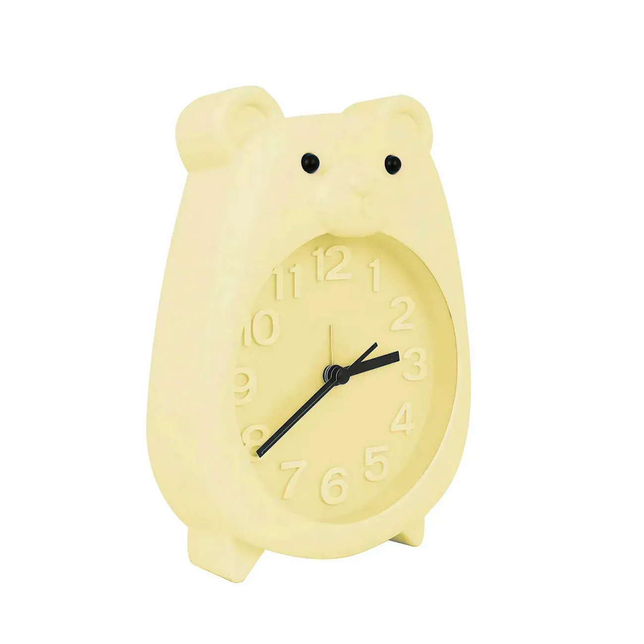 Reloj De Mesa Pared Para Niñas (o) Oso Osito Alarma +bateria