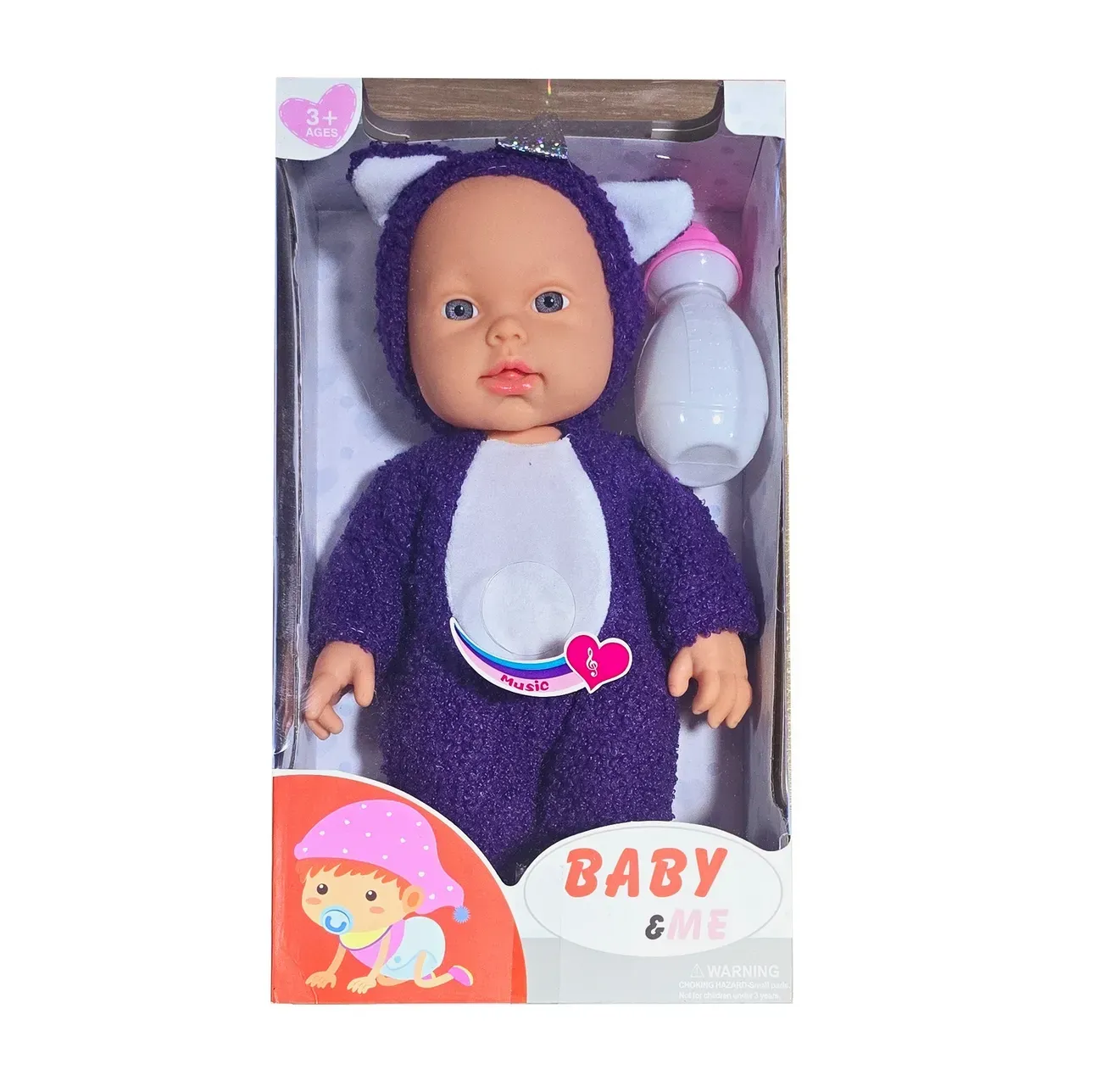 Muñeca Bebe Bebote Tetero Sonido Juguete Niñas Interactivo