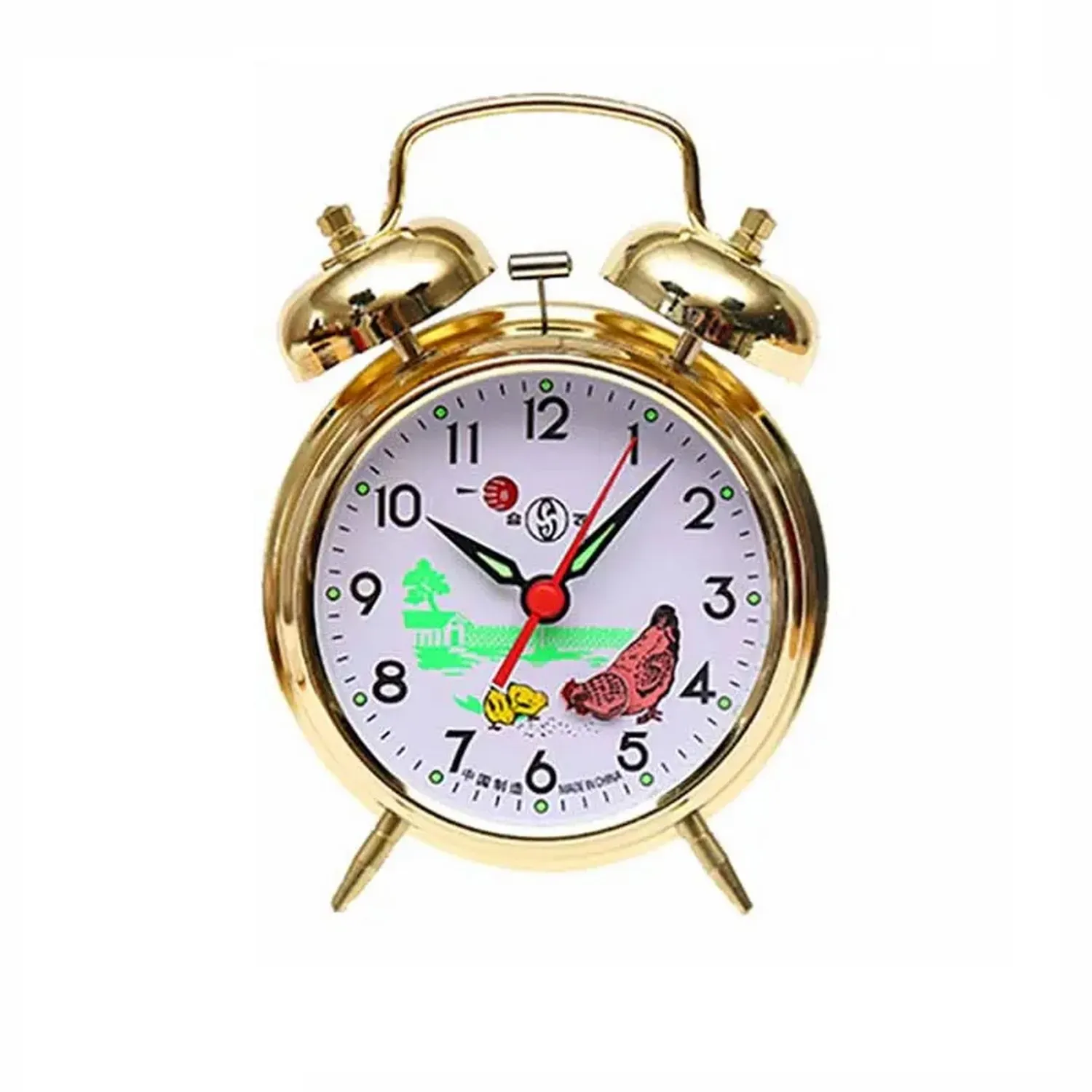 Reloj De Mesa Clasico Alarma Decoracion Minimalista +bateria