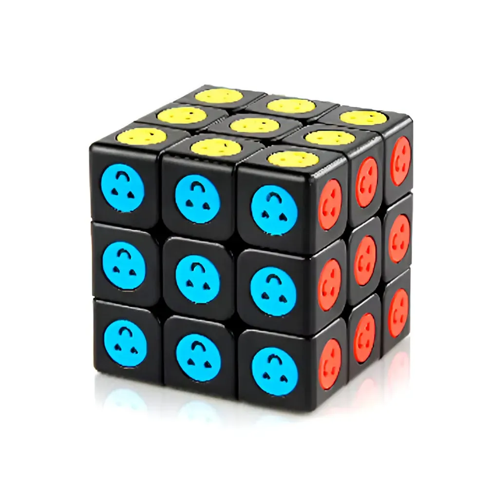 Cubo Emoji Soma Mágico Rubik 6 Colores Juguete Didáctico