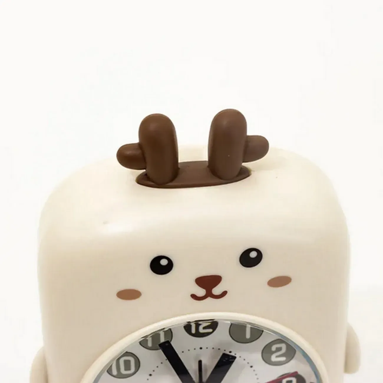 Reloj De Mesa Pared Mini Niñas(o) Conejo Oso Alarma +bateria