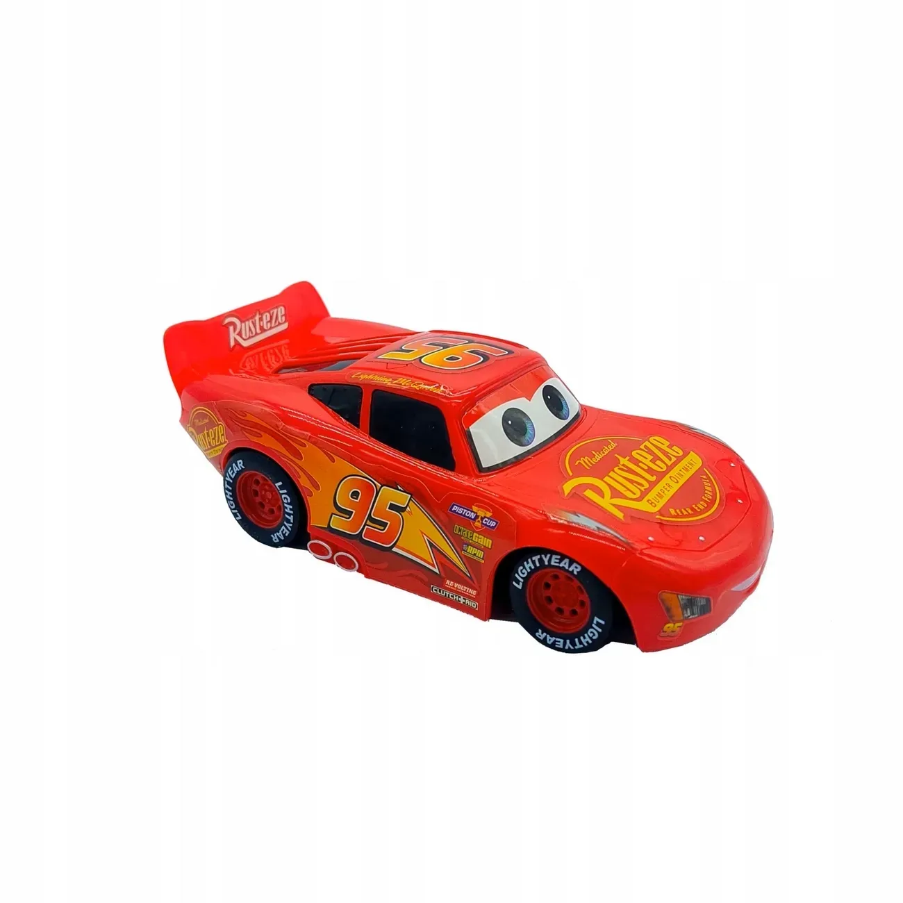 Carro Control Remoto Rayo Mcqueen Cars Juguete + Baterias