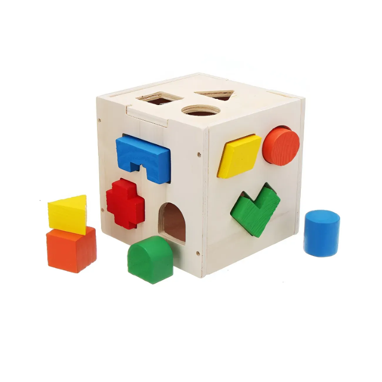 Juego Cubo Encastre Figura Geometria Colores Desarrollo Niño