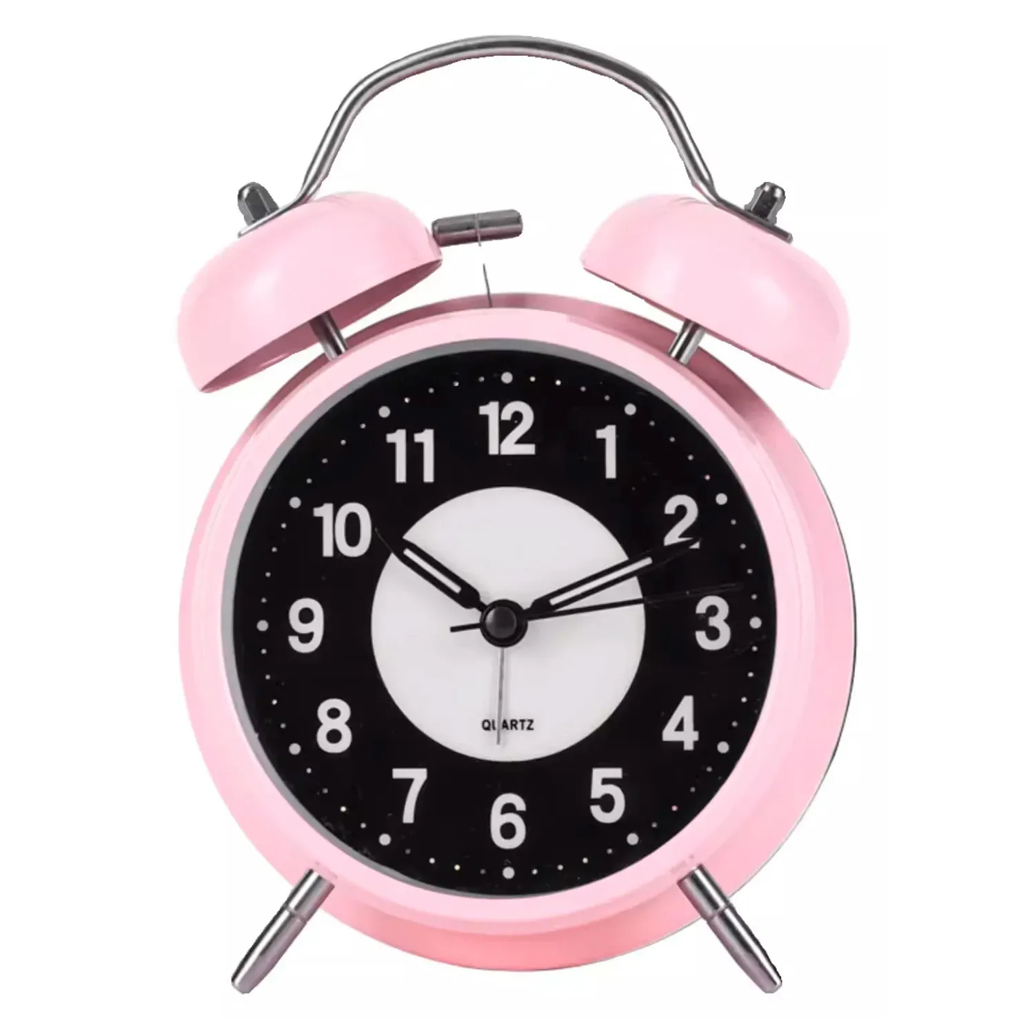 Reloj De Mesa Clasico Alarma Luminoso Decoracion + Bateria