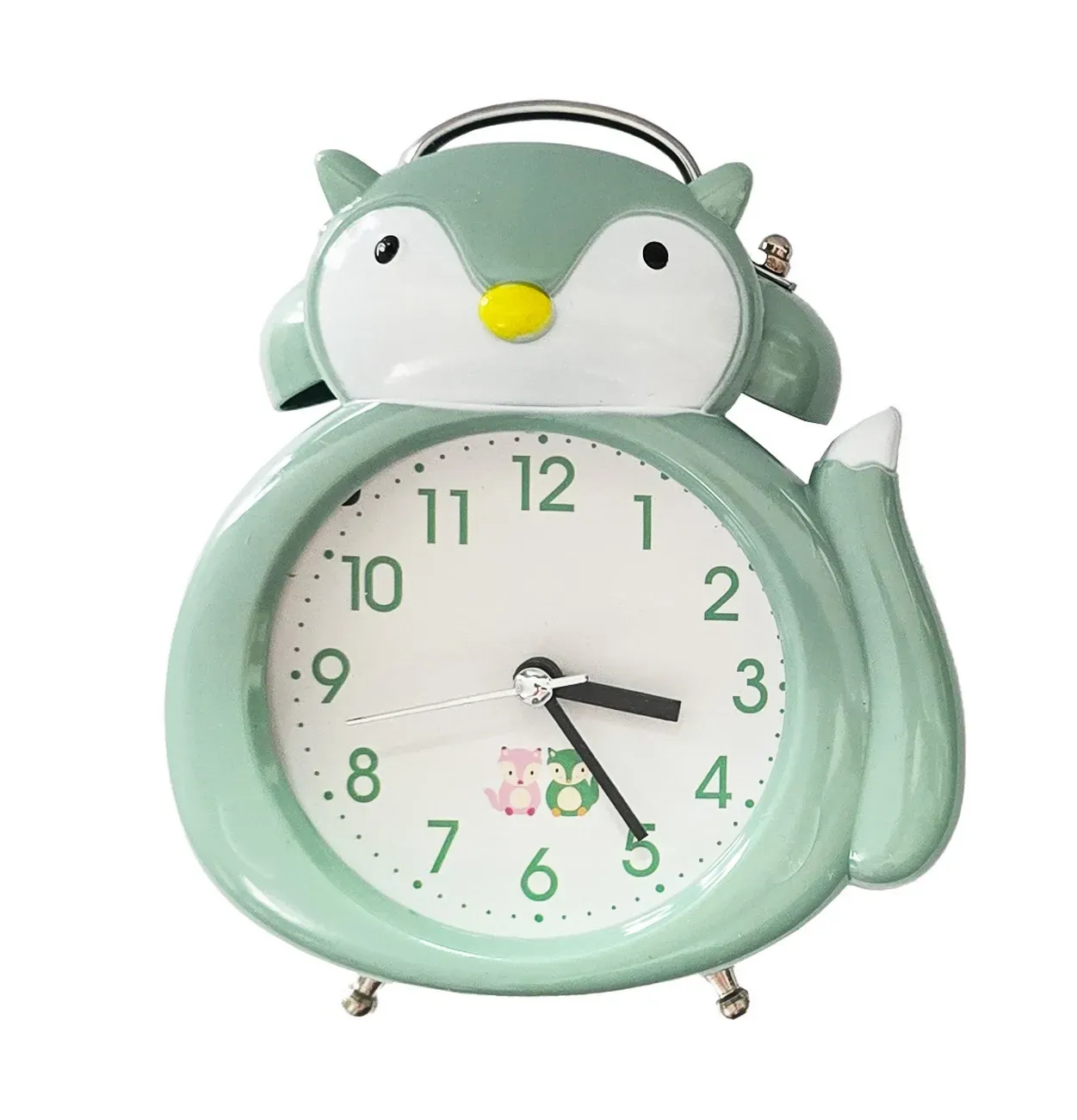 Reloj De Mesa Para Niñas Buho Niños (a) Alarma + Bateria