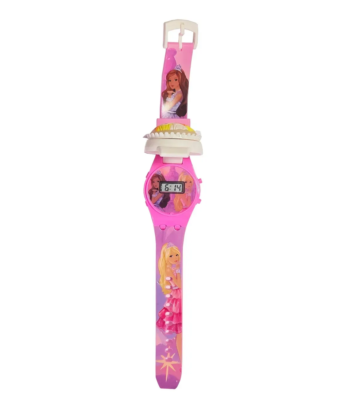 Reloj Niños Digital Princesa Niñas Luces Spinner Infantil