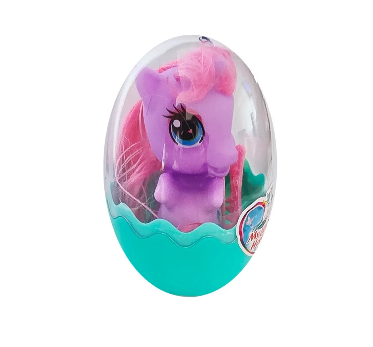 Unicornio Pony Juguete Niñas Huevo Sorpresa Didactico X 3 Un