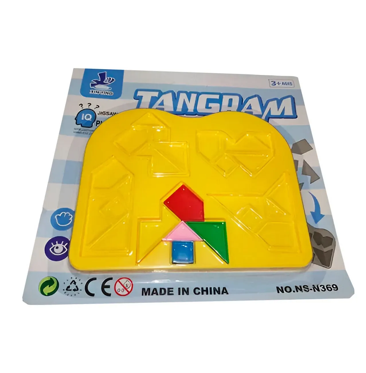 Juego De Mesa Tangram Aprendizaje Desarrollo Cognitivo Niños