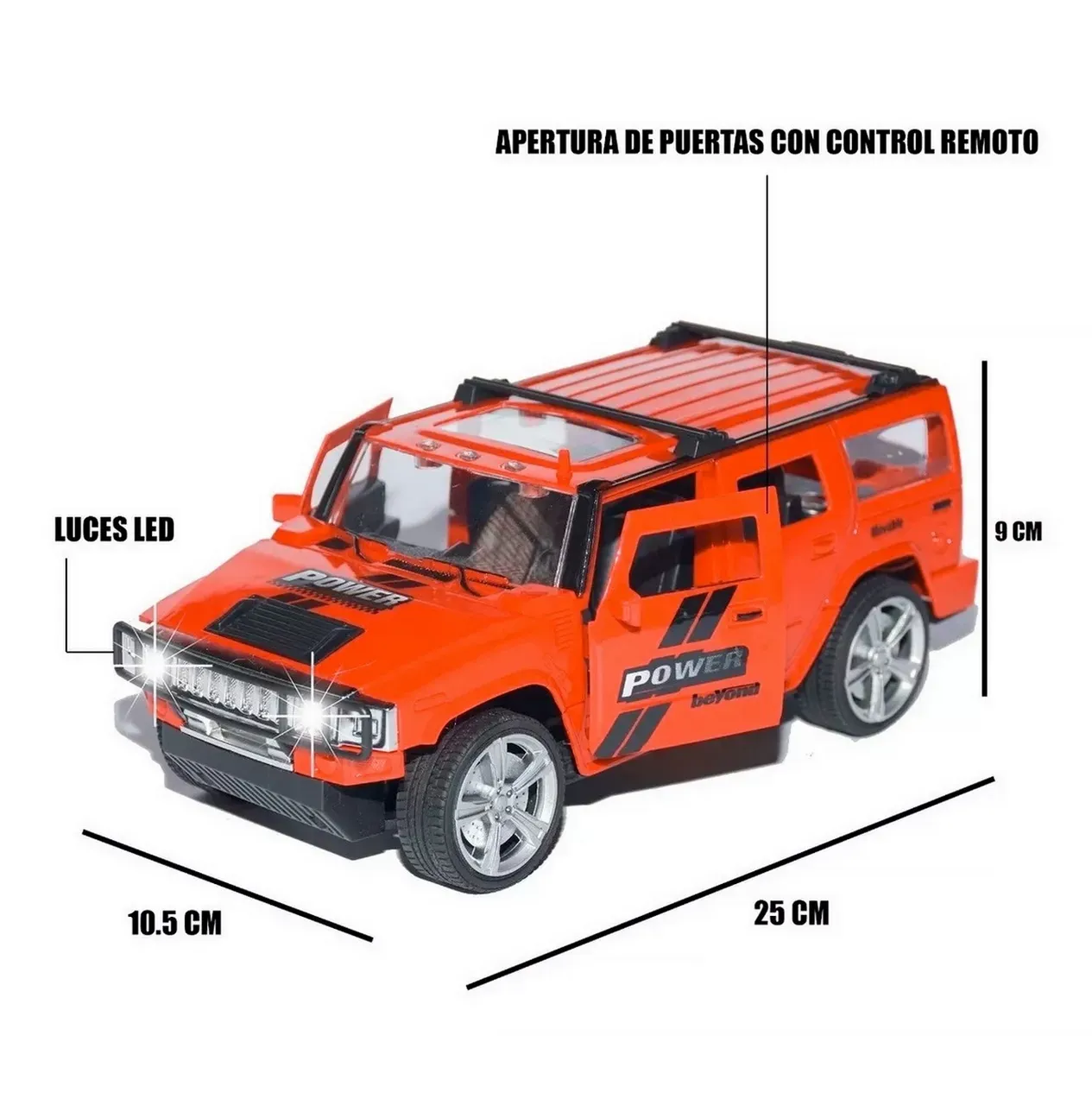 Carro Camioneta Hummer Recargable Control Remoto Niños