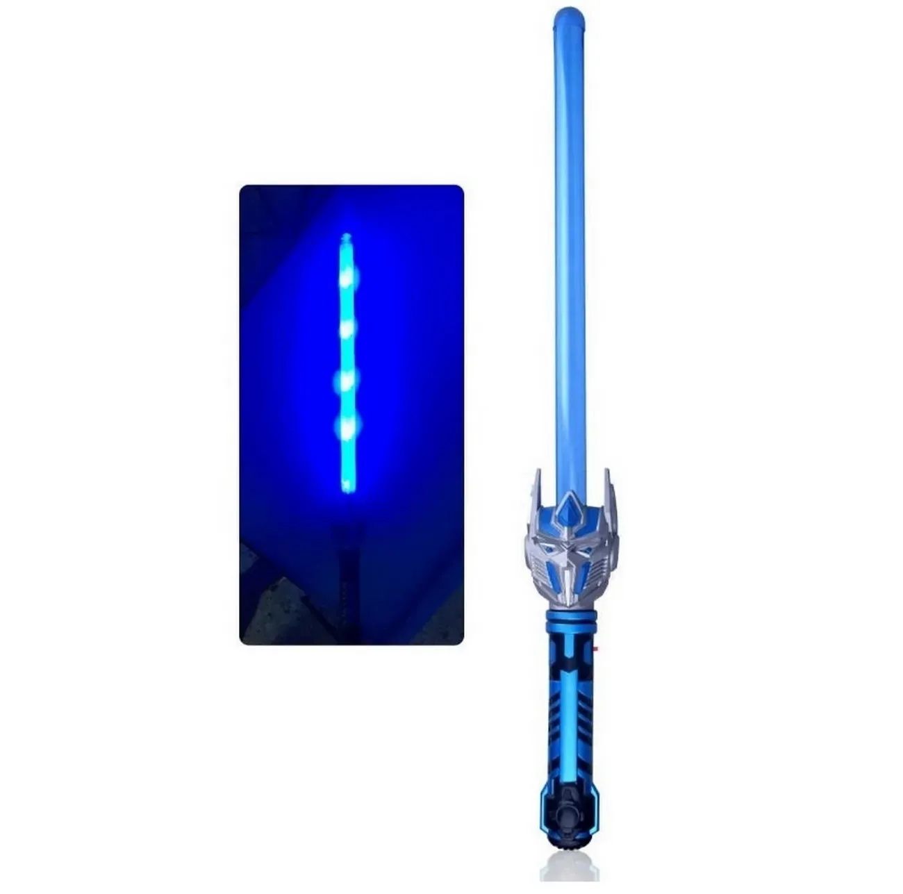 Juguete Espada Sable Transformers Niños Led Sonido Disfraz