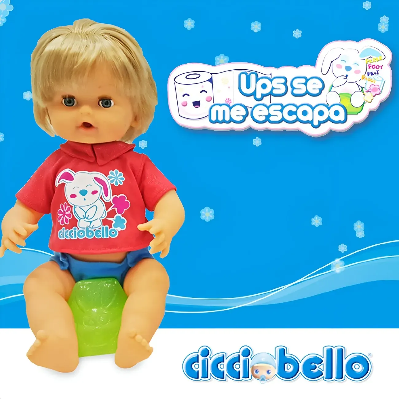 Muñeco Bebe Ciciobello Ups Se Me Escapa Habla Interactivo