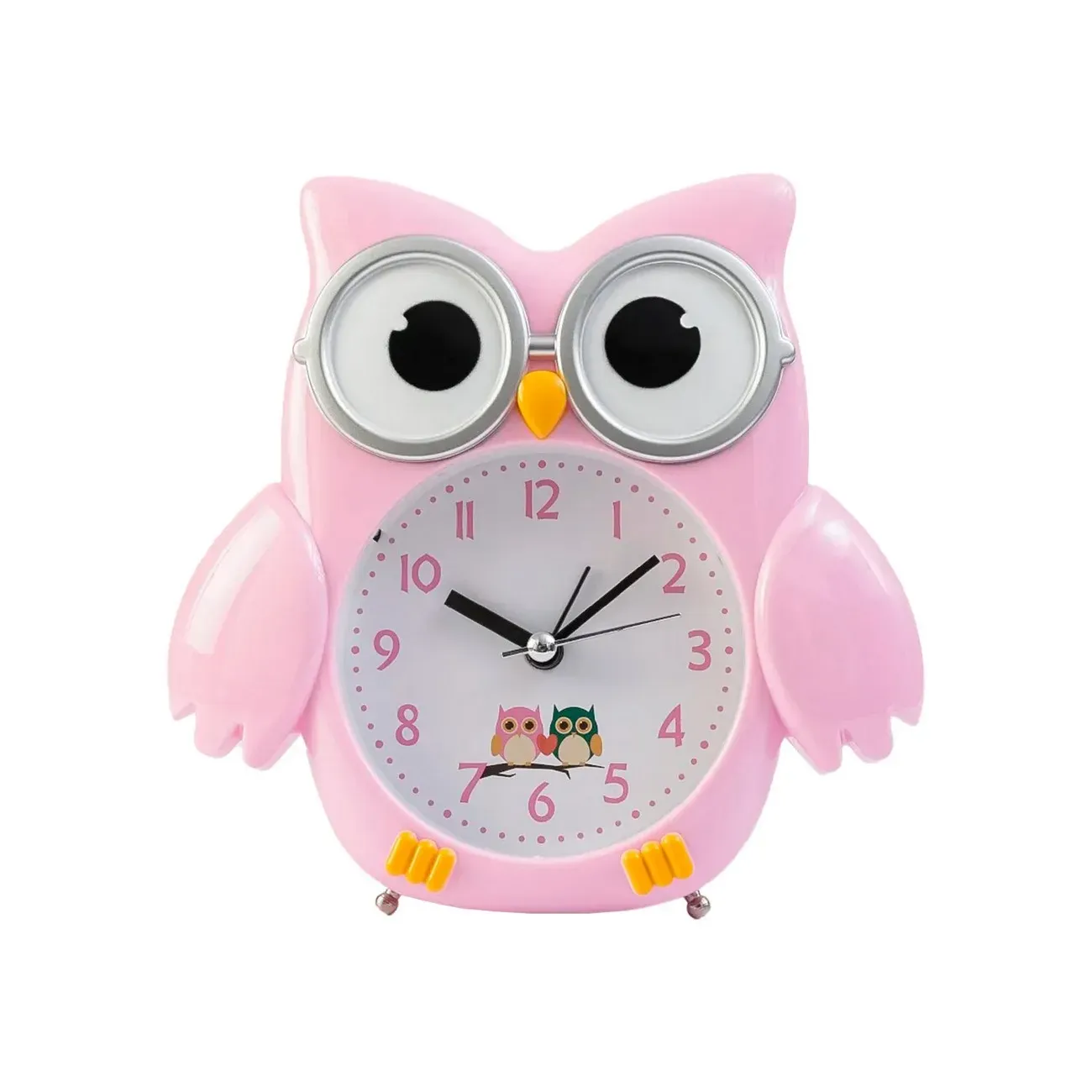 Reloj De Mesa Para Niñas (o) Buho Alarma + Bateria Deco